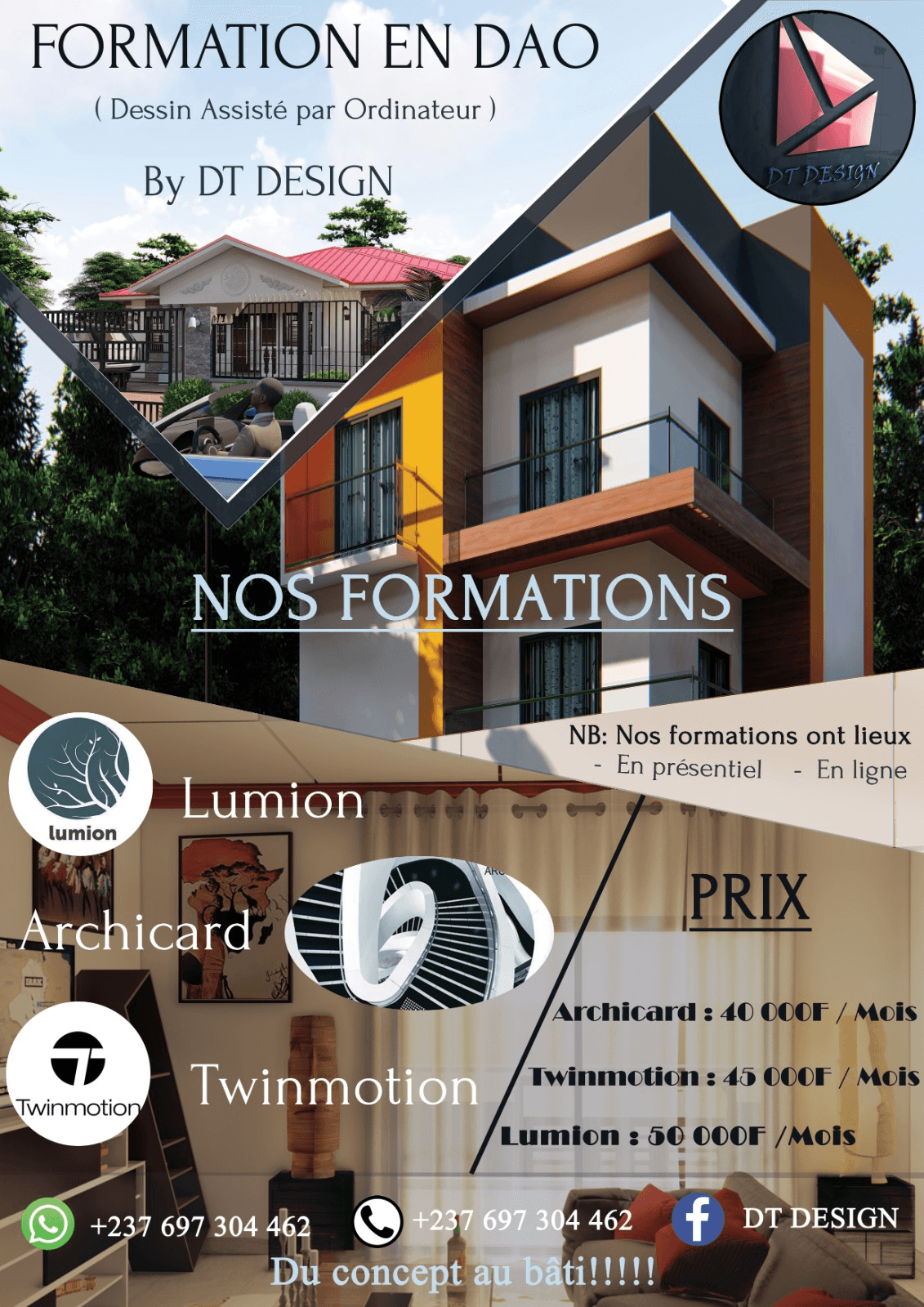 Flyers pour des formations en DAO - 0